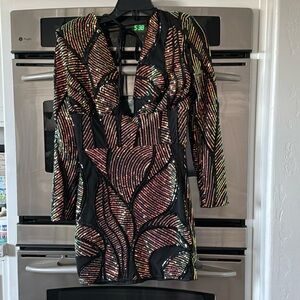 beautiful sequined dress